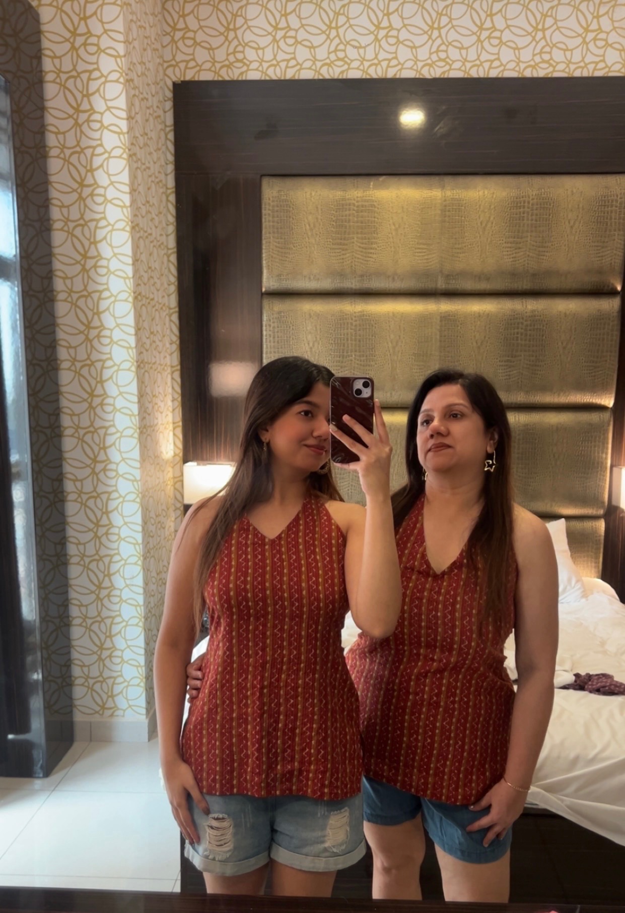 Aarna & Chetna's Honeylooms look